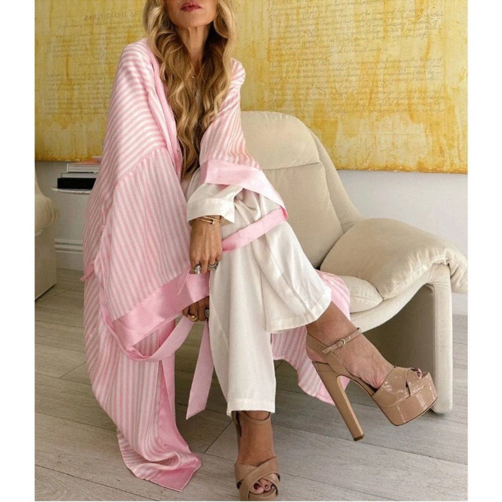 Show Me Your MuMu Pink Striped Wrap